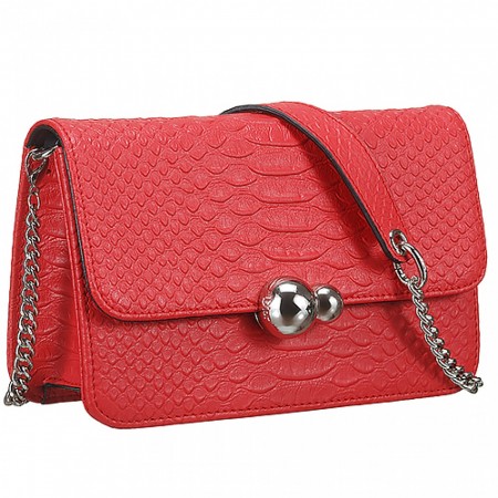 Dior Small Flap Light Blue Python Bag 18927159