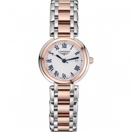 Longines PrimaLuna Stainless Steel And Gold Case Roman Numerals  622586