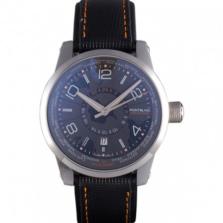 Montblanc Timewalker Hemispheres Leather Strap  621625