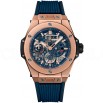 AAA Replica Hublot Big Bang MECA-10 King Gold Blue Watch 414.OI.5123.RX
