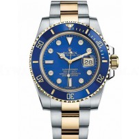 AAA Replica Rolex Oyster Perpetual Submariner Date Mens Watch 116613LB