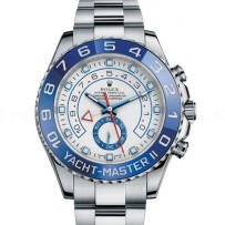 AAA Replica Rolex Yacht-Master II 44mm White Dial Mens Watch 116680-0001