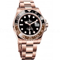 AAA Replica Rolex GMT-Master II Everose Gold Watch 126715 CHNR