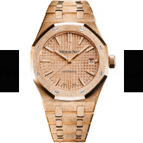 AAA Replica Audemars Piguet Royal Oak Frosted Gold Selfwinding Watch 15454OR.GG.1259OR.03