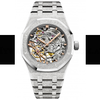 AAA Replica Audemars Piguet Royal Oak Double Balance Wheel Openworked Watch 15466BC.GG.1259BC.01