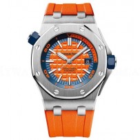 AAA Replica Audemars Piguet Royal Oak Offshore Diver Orange Watch 15710ST.OO.A070CA.01