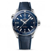 AAA Replica Omega Seamaster Planet Ocean 600M 43.5 Master Chronometer Blue Dial Watch 215.33.44.21.03.001