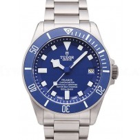 AAA Replica Tudor Pelagos Blue Dial Titanium Strap Mens Watch 25600TB