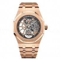 AAA Replica Audemars Piguet Royal Oak Tourbillon Extra-Thin Openworked Watch 26518OR.OO.1220OR.01