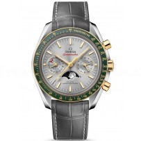 AAA Replica Omega Speedmaster Moonphase Chronograph Master Chronometer Stainless Steel Watch 304.23.44.52.06.001