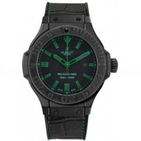 AAA Replica Hublot Big Bang King All Black Green Mens Watch 322.ci.1190.gr.abg11