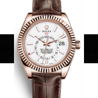 AAA Replica Rolex Sky-Dweller GMT 42mm Mens Watch 326135-0006