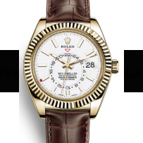 AAA Replica Rolex Sky-Dweller GMT 42mm Mens Watch 326138-0010