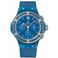 AAA Replica Hublot Big Bang Linen Ocean Blue Watch 341.XL.2770.NR.1201