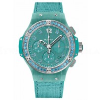 AAA Replica Hublot Big Bang Linen Turquoise Watch 341.XL.2770.NR.1237
