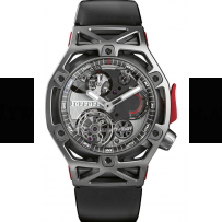 AAA Replica Hublot Techframe Ferrari 70 Years Tourbillon Chronograph Titanium Watch 408.NI.0123.RX