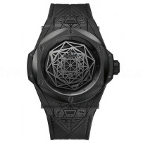 AAA Replica Hublot Big Bang Sang Bleu All Black Watch 415.CX.1114.VR.MXM17