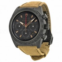 AAA Replica Tudor Fastrider Blackshiled Black Dial Alcantara Strap Mens Watch 42000CN/Alca