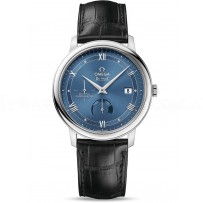 AAA Replica Omega De Ville Prestige Co-Axial Power Reserve 39.5 mm Blue Dial Watch 424.13.40.21.03.002