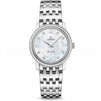 AAA Replica Omega De Ville Prestige 27.4mm Ladies Watch 424.15.27.60.55.001
