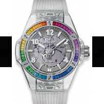 AAA Replica Hublot Big Bang One Click Sapphire Rainbow Ladies Watch 465.JX.4802.RT.4099