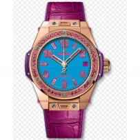 AAA Replica Hublot Big Bang One Click Pop Art King Gold Rose Watch 465.OP.5189.LR.1233.POP16