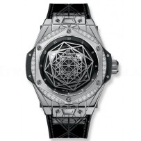 AAA Replica Hublot Big Bang One Click Sang Bleu Steel Diamonds Watch 465.SS.1117.VR.1204.MXM17