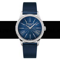 AAA Replica Patek Philippe Calatrava White Gold Midnight Blue Watch 4897/300G-001