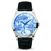 AAA Replica Patek Philippe Calatrava Enamel The Porter Watch 5089G-061