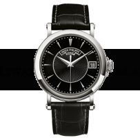 AAA Replica Patek Philippe Calatrava Black Watch 5153G-001