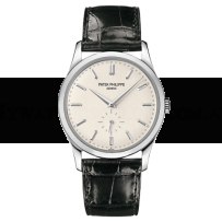 AAA Replica Patek Philippe Calatrava White Gold Watch 5196G-001