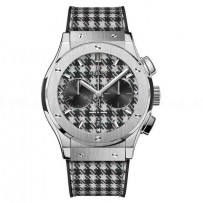 AAA Replica Hublot Classic Fusion Chronograph Italia Independent "Pied De Poule" Watch 521.NX.2702.NR.ITI17