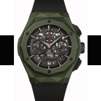 AAA Replica Hublot Classic Fusion Aerofusion Chronograph Orlinski Mexico Green Ceramic Watch 525.GX.0179.RX.ORL18