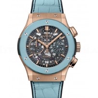 AAA Replica Hublot Classic Fusion Chronograph Mykonos Watch 525.OL.0189.LR.MYO19
