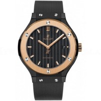 AAA Replica Hublot Classic Fusion Automatic Black Magic Ceramic Mens Watch 565.co.1781.rx