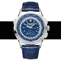 AAA Replica Patek Philippe World Time Chronograph Watch 5930G-001