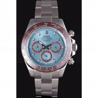 Rolex Daytona Ice Blue Dial Brown Bezel Stainless Steel Bracelet 621572