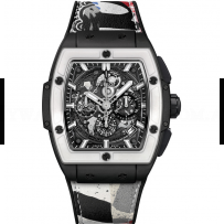 AAA Replica Hublot Spirit of Big Bang "West Coast Ceramic Black and White" Watch 641.CI.0112.VR.EWC17
