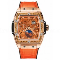 AAA Replica Hublot Spirit Of Big Bang Moonphase King Gold Orange Watch 647.OX.5381.LR.1206