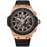 AAA Replica Hublot King Power UNICO Gold Mens Watch 701.oq.0180.rx