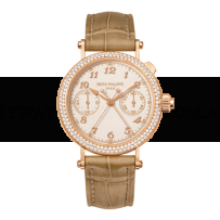 AAA Replica Patek Philippe Split-Seconds Chronograph Rose Gold Watch 7059R-001