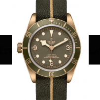 Swiss Tudor Black Bay Bronze One 43mm Mens Watch 7925-001