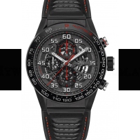 AAA Replica Tag Heuer Carrera Caliber Heuer 01 Skeleton 45mm Mens Watch CAR2A1H.FT6101
