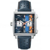 AAA Replica Tag Heuer Monaco Calibre 11 Gulf Special Edition Watch CAW211R.FC6401