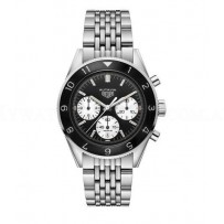 AAA Replica TAG Heuer Autavia Heuer 02 Stainless Steel Inverted Panda Watch CBE2110.BA0687