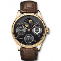 AAA Replica IWC Portugieser Perpetual Calendar Hemisphere Moonphase Mens Watch IW503202