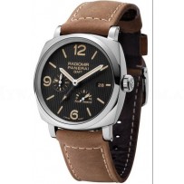 AAA Replica Panerai Radiomir 1940 3 Days GMT Power Reserve Automatic Acciaio Tuxedo Mens Watch PAM00658