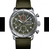 AAA Replica Breitling Aviator 8 Chronograph 43 Curtiss Warhawk Watch A13316