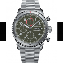 AAA Replica Breitling Aviator 8 Chronograph 43 Curtiss Warhawk Watch A133161A1L1A1
