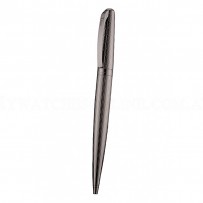 Christian Dior Fully Embossed Wave Pattern Dark Grey Ballpoint Pen  622752